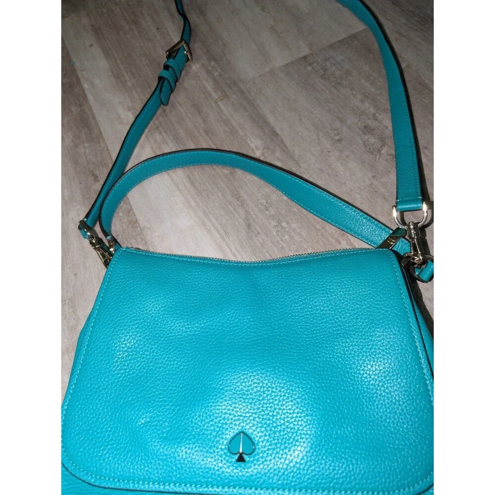 kate spade teal peddled